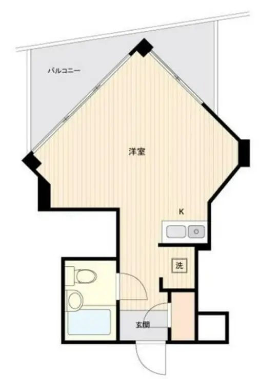 プレール横浜山手 1階階 間取り
