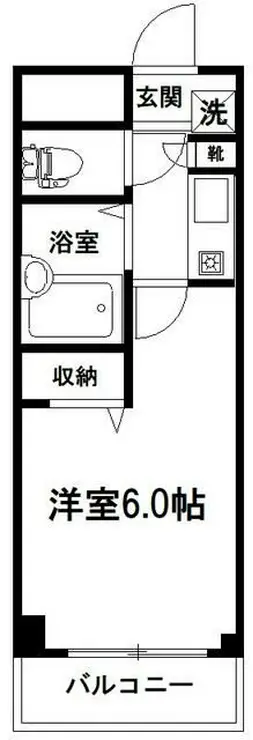 コンフォートマンション桜木町 2階階 間取り