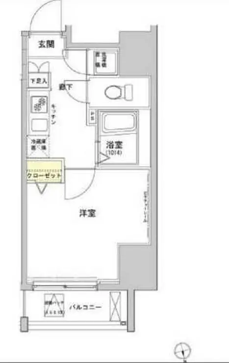 VIDA文京本郷 9階階 間取り