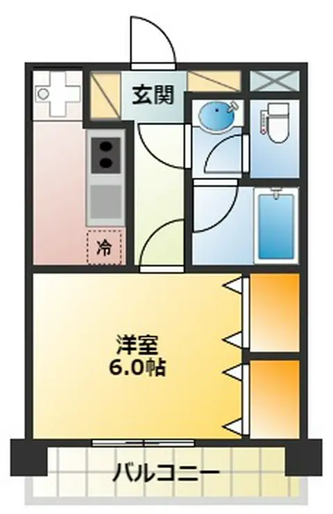 マンションカンギン 3階階 間取り