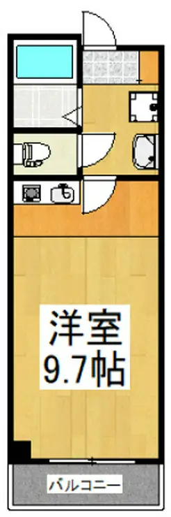久米川グリーンコート 2階階 間取り