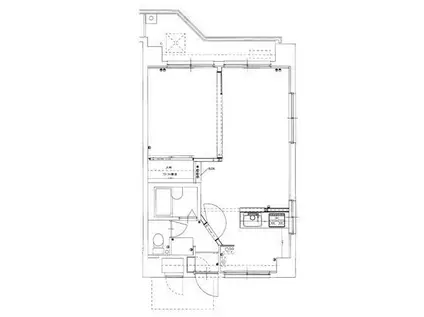 大福マンションII(1LDK/6階)の間取り写真