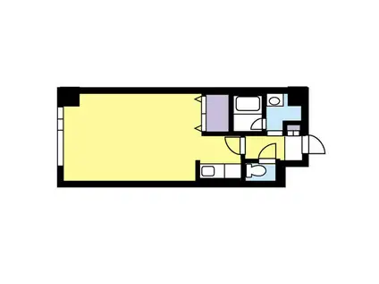 シャルムN18(ワンルーム/3階)の間取り写真