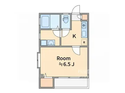 キャッスル東長崎(1K/2階)の間取り写真