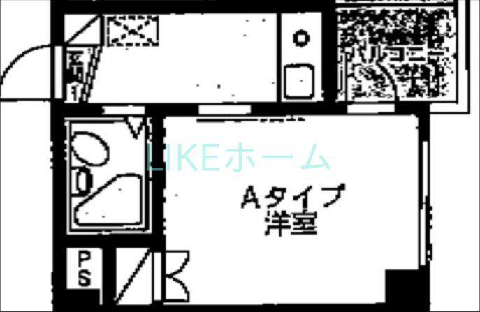 オネスティ船橋10番館(ワンルーム/1階)の間取り写真