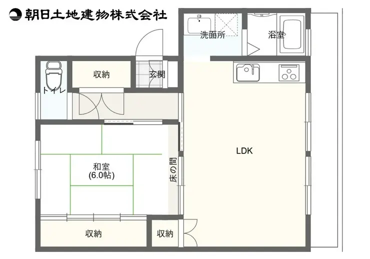 エクレール橋本 4階階 間取り