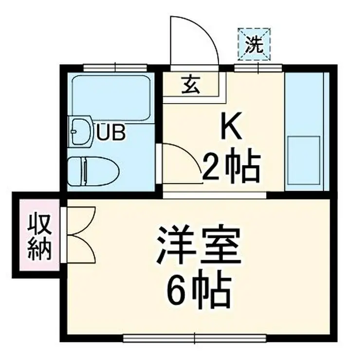 ベルシャンブル 1階階 間取り