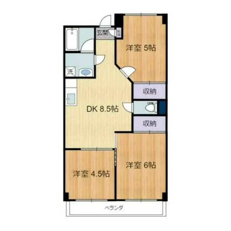 大竹ビル 2階階 間取り