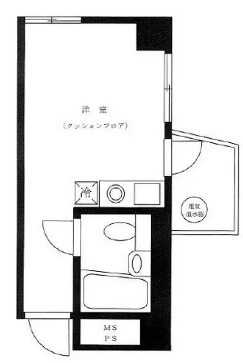 セントヒルズ代々木 7階階 間取り