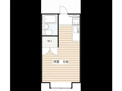 アーバンムラセ(1K/2階)の間取り写真