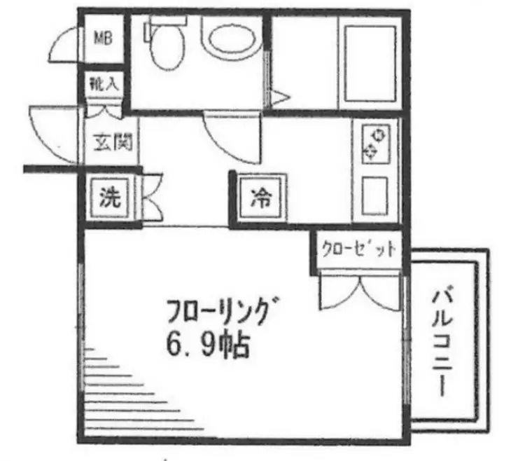 セントパレス池袋 5階階 間取り