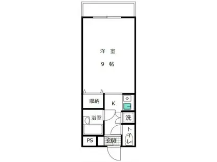 メゾンドフォーレ吉原町(1K/3階)の間取り写真
