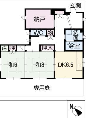 千種3丁目(2SDK/1階)の間取り写真