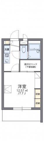 レオパレス川添II(1K/3階)の間取り写真
