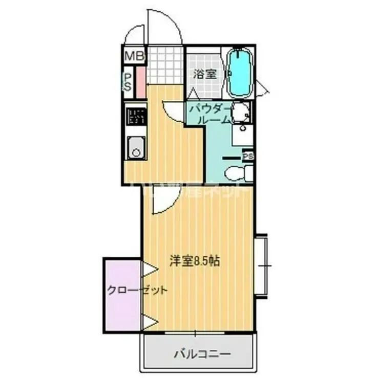 ミオ スタンザ 4階階 間取り