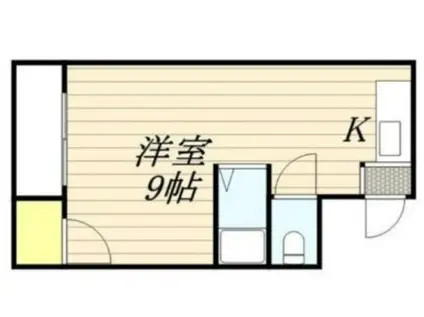 アーバン松島(ワンルーム/5階)の間取り写真