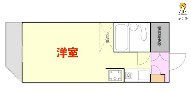 藤和伊勢佐木ハイタウン 2階階 間取り