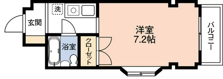 アーバン五井駅前 1階階 間取り