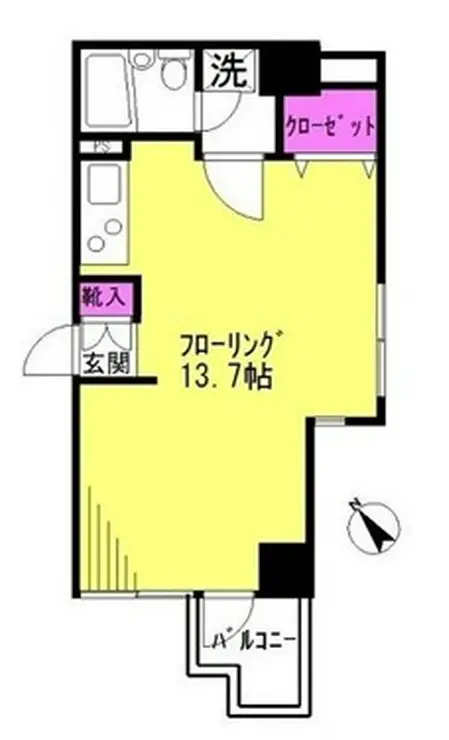 アーバイル日本橋水天宮 6階階 間取り