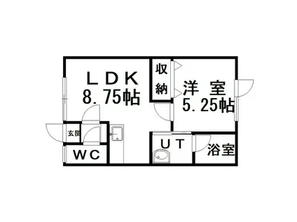 アールトワ昭和(1LDK/2階)の間取り写真