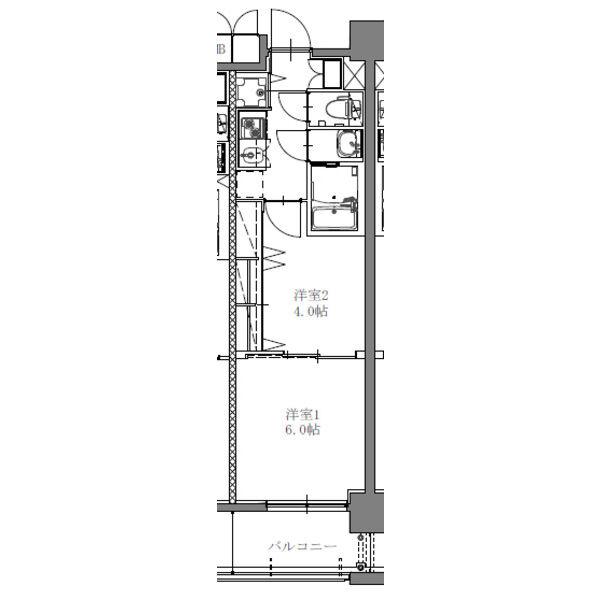 S-RESIDENCE上社AUREATE(2K/3階)の間取り写真