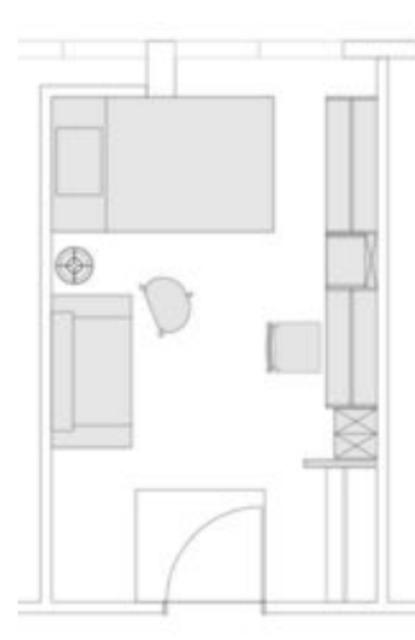 GOODROOM RESIDENCE 和光(ワンルーム/3階)の間取り写真