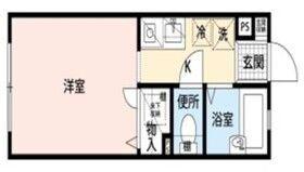 アネックスC(1K/2階)の間取り写真