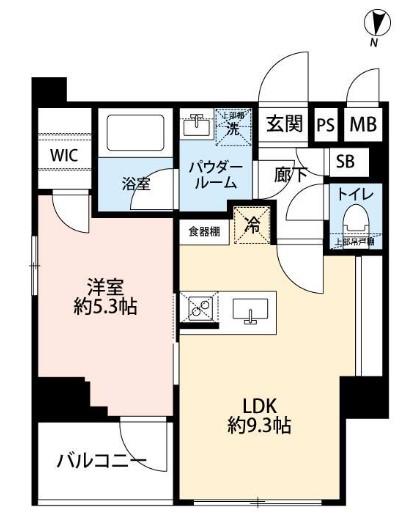 GRAND CONCIERGE 恵比寿 グランドコンシェルジュ恵比寿(1LDK/10階)の間取り写真