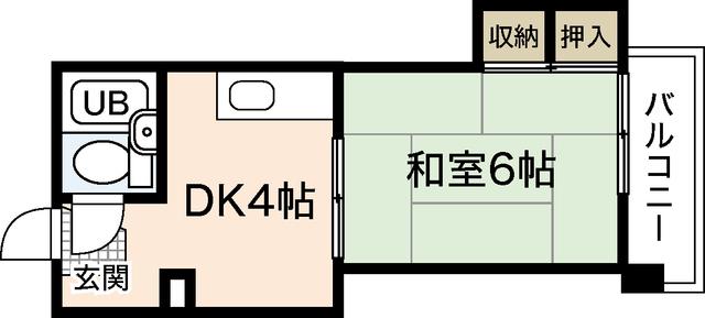 第8佐野ビル(1K/3階)の間取り写真