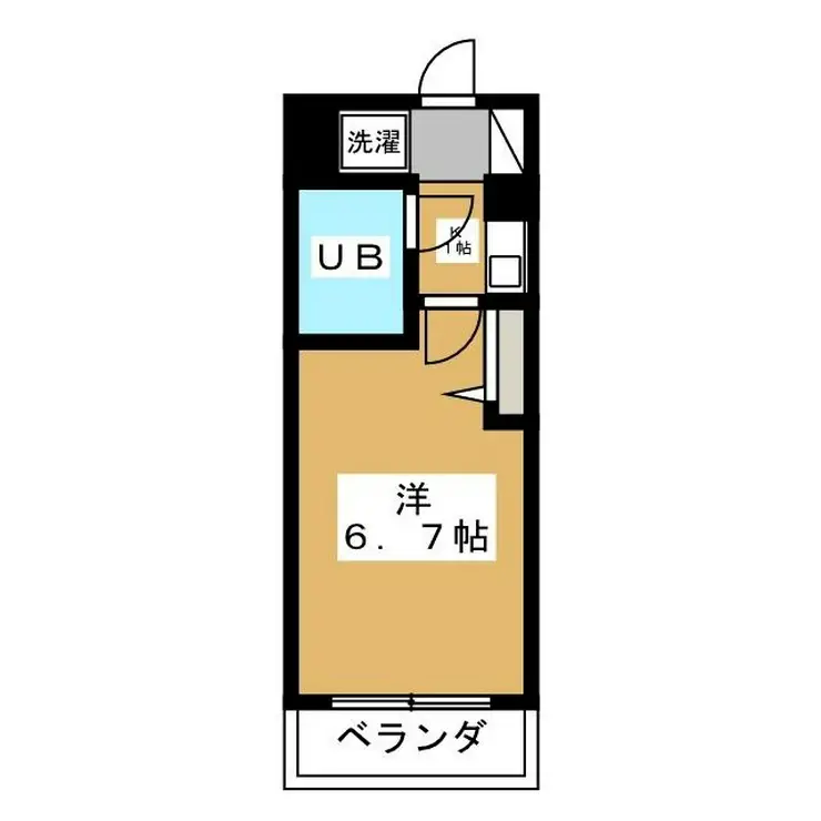 日野ISガーデン 1階階 間取り