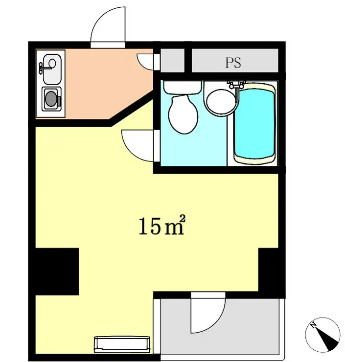 クラッシー久米川 4階階 間取り