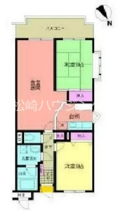 サンライト西新宿 3階階 間取り