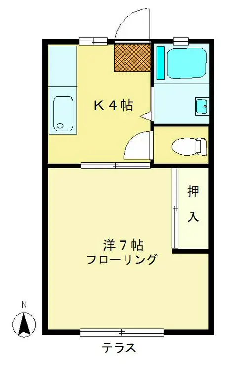 北町寿光苑 1階階 間取り