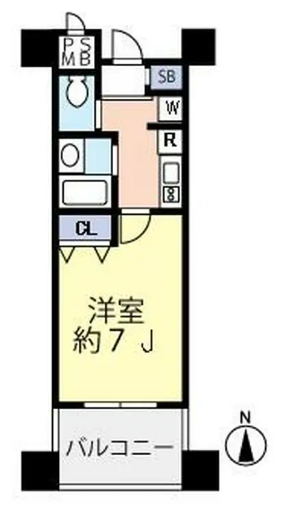 グランヴァン東品川 4階階 間取り