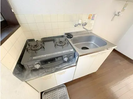 笠間ハイツN棟(1K/1階)の外観写真