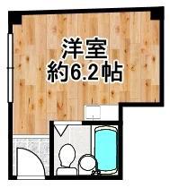 ヒストワール西九条(ワンルーム/3階)の間取り写真