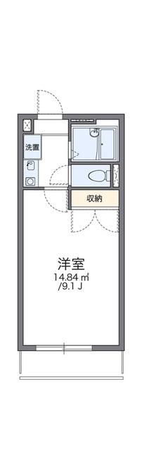 レオパレスGRAND CHARIOT(1K/2階)の間取り写真