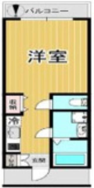 LYNX志茂(ワンルーム/4階)の間取り写真