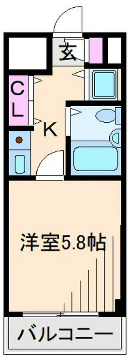 ソリスト綱島 3階階 間取り