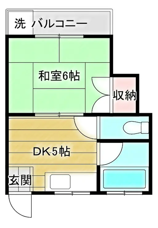 みのりハイツ 2階階 間取り