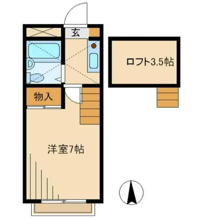 アイビーハウス 2階階 間取り