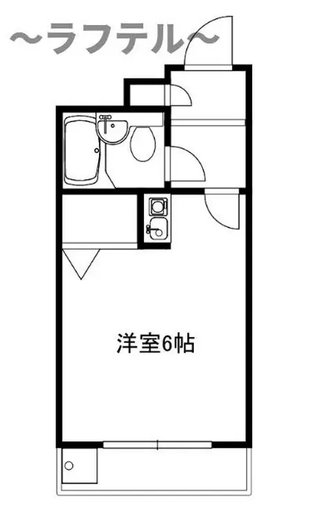 JUN 新所沢 A 1階階 間取り