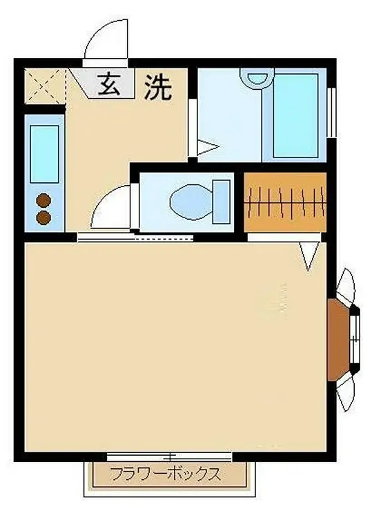 アビタツィオーネ柿の木坂 1階階 間取り