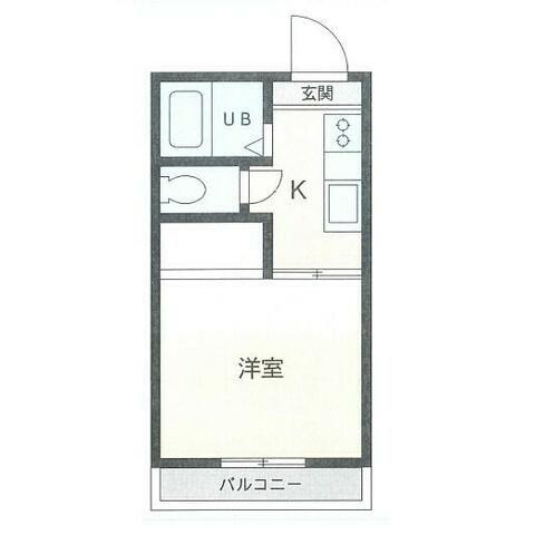 アトレ本厚木(1K/3階)の間取り写真