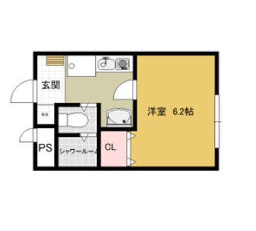 ST PLAZA SAKURAYAMA(1K/1階)の間取り写真