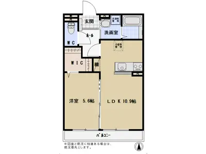 ユーミーマンション石垣西2ND(1LDK/1階)の間取り写真