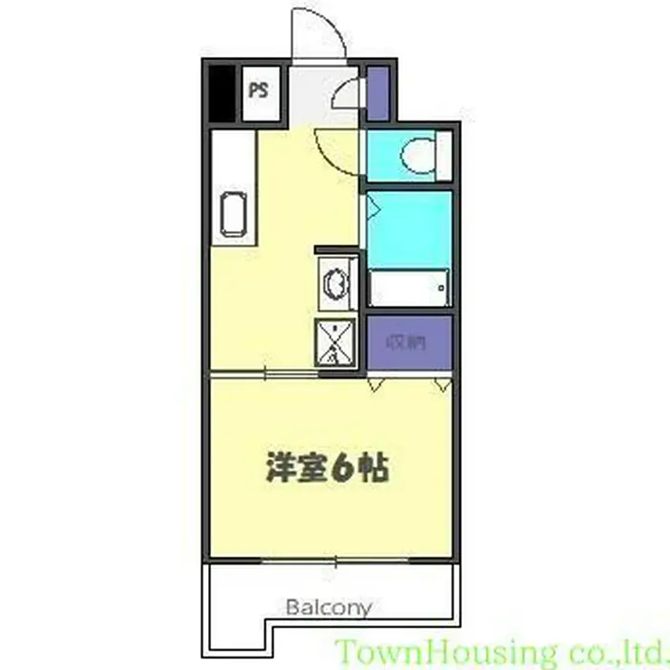 ハピネス池尻 10階階 間取り