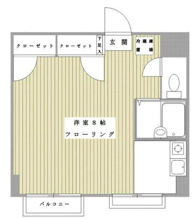 パティオ市ヶ尾 4階階 間取り