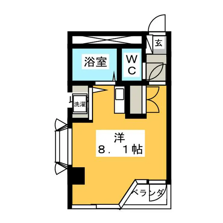 小町ビル 3階階 間取り