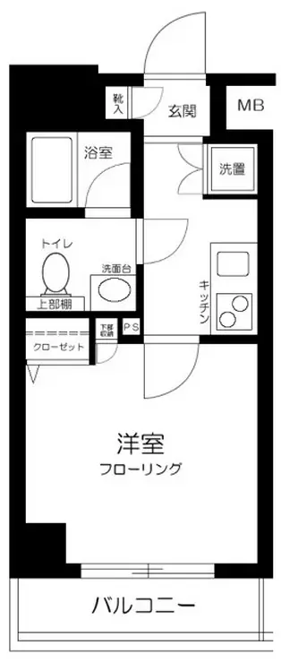 エクセリア大崎 5階階 間取り